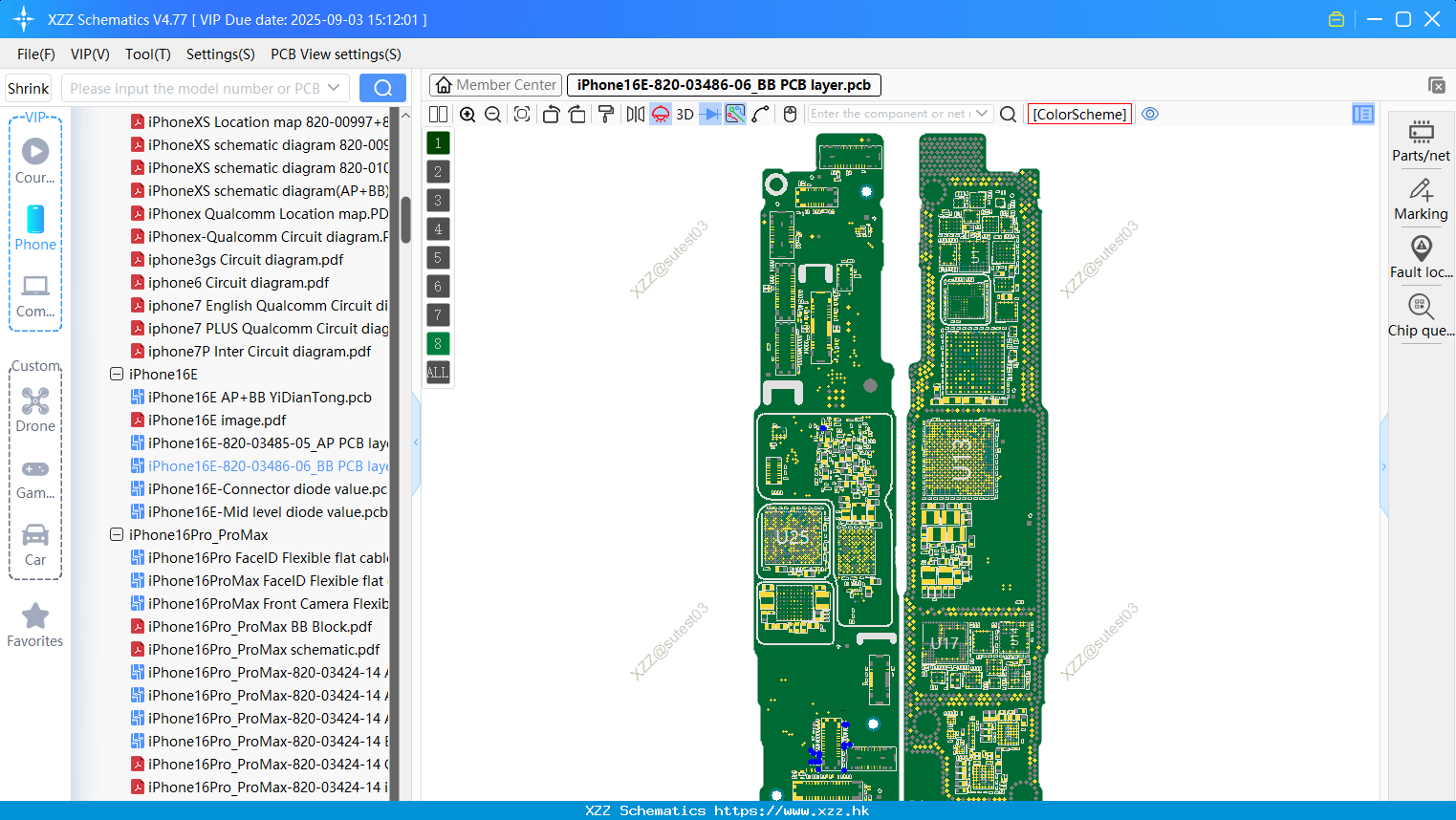IPhone16E-820-03486-06_BB PCB Layer